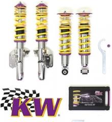 KW 35225053 Coil over kit (V3, 35225053, Mercedes C-Class (W204) Sedan, Coupe RWD with electronic dampers)