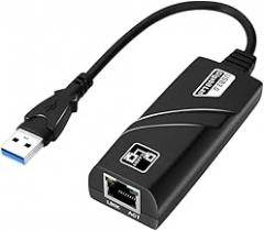 10/100/1000Mbps USpB 3.0 Wired USpB TypeC to Rj45 LAN Ethernet Adaptier RTL8153 Network Card for PC Maicbook Winndows Laptop New 2026 High for Reliable Electronic Component