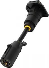 Vikua 7-Way Adapter with Power Switch for RV Camera System Compatible with Furrion Vision S 7-Way Adapter with Power Switch,Plug and Play F2BC004XXBK