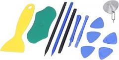 Laptop Repair Tool Kit, Cell Phone Repair Kit, PVC Plastic Spudger Opening Prying Bar Triangular Sheet Suction Cup Kit Professional Electronics Repair Tool Kit for Repair Computer, PC, Laptop, Tablet