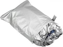 Aboiled Waterproof Boat Cover 11-13FT - Heavy Duty Reflective Oxford Fabric for V-Hull Runabouts and Boats
