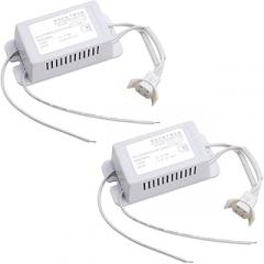 ZORZA 2Pcs Annular Tube Electronic Ballast for Fluorescent Lamp Ceiling Lights 22W 32W 40W AC220V 50Hz White