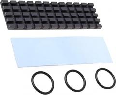 Mikikit Ssd Cooler Pure Copper Graphene Coating Efficient Heat Sinks for Electronics