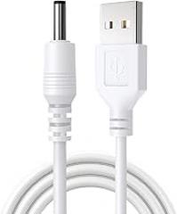 USB to DC3.5mm 1.35mm Power Cable 80cm for Portable Electronics Reliabled Charging Cord