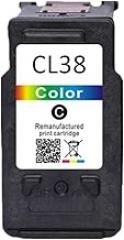 Ink Cartridge for Canon PG-37 CL-38 PG 37 CL 38 for PG37 CL38 PIXMA MP140 MP190 MP210 MP220 MP420 IP1800 IP2600 MX300 MX310 Printer(1Pack Color)