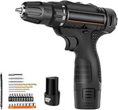 12V Electric Cordless Screwdriver Rechargable Driver Drill Wirreless Impact Drill Home Improvement Power Tool New 2026 High for Reliable Electronic Component, Precision, Stable Performance