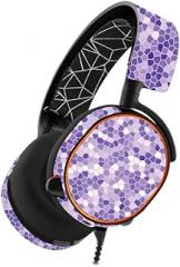 MightySkins Skin Compatible with SteelSeries Arctis 5 Gaming Headset - Stained Glass | Protective, Durable, and Unique Vinyl wrap Cover | Easy to Apply, Remove, and Change Styles | Made in The USA