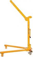 Mobile Small Portable Foldable Hand Winch Crane, Manual Home Lift Hoist for Easy Lifting and Transportation,Manual 500kg,200kg Only Frame