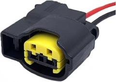 2-pin 49093-0211 Automotive Waterproof Female Electronic Connector Wiring Harness Compatible(Size:1 Pc)