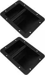 2pcs Recessed Speaker Cabinet Handles Heavy Duty Side Speaker Box Handles Replacement Audio Accessories for Stage Loudspeakers