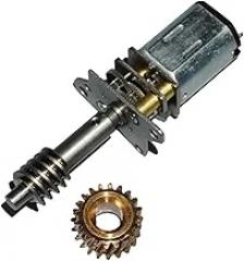 3v 6v DC N20 Metal Gear Electronic Starter 3mm Shaft Worm Gear Reduction Electronic Starter Model Aircraft Folding Landing