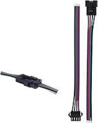 4Pin | Under 5Pcs | 10 Pairs 2/3/4/5Pin Sm Jst 15Cm Cable Female/Male Connectors for Led Strip RGB 5050 3528 Ws2801 Apa02 Ws2815 Ws2813 New 2026 High for Electronic Component