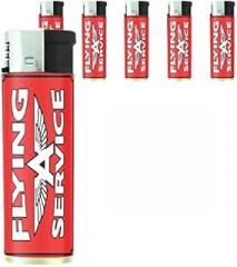Refillable Electronic Lighter Set of 5 Pieces D-254 Flying Service