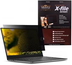 PRIVATUS Privacy Filter 15.6 inch Widescreen For Notebooks [W 13 9/16 inch x H 7 11/16 inch (W 334.5mm x H 195.1mm)] Anti-Glare Privacy Screen, Anti-Spy, Anti-Scratch Protector Film for data(PF15.6W)