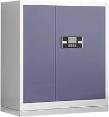 Steel Electronic Combination File Cabinet Tin Locker Office Lockable Filing Data Storage Cupboard(A)