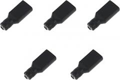 USB 2.0 A Female to for 5.5x2.1mm Adapter Power Adapter for Charging Electronic Devices with for Or US Female Connector to USB Plug