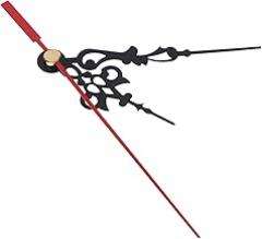 Homoyoyo 10sets Elegant Clock Hands Replacement Metal Clock Pointers for DIY Repair and Decoration Compatible with Various Styles Accurate and Reliable Timekeeping