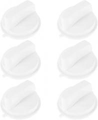 Veemoon 6pcs Microwave Oven Timer Knobs Electronic Control Knob Timer Switch for d Shaft