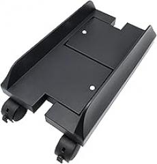 CPU Stand CPU Stand, Mobile PC Tower Stand with Wheels，Adjustable Mobile Cart Holder with Locking Caster Wheels, Black PC Tower Stand