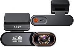 E-4G Dash Cam Controller C0innection Black Box Support GPTS/Electronic Fence/Collision Warning/Controller Playback Car Video Recorder|8g|B64-AE SIM Card