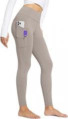 baleaf Women's Fleece Lined Leggings Thermal Warm Winter Tights High Waisted Yoga Pants Cold Weather with Pockets