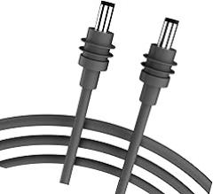 2m to 10m Small DC5.5x2.1mm Male Extender Cable Outdoor Charging Wire Feature Effortless Setups Design Electronics Connection Cord