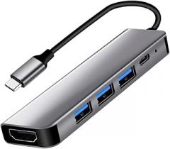 USpB C Hub to 4K HDMI-Compatible SD TF Card Reader USpB 3.0 2.0 Type C Charging Docking for MaicBook Lpaid Sangsiung S22 Dex TV Mouse New 2026 High for Reliable Electronic Component