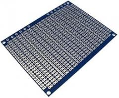 7x9cm Single Side Prototype Board Perforated 2.54mm Breadboard Power line