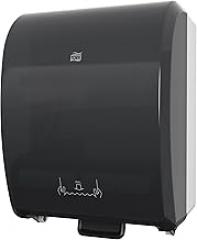 Tork Mechanical Hand Towel Roll Dispenser, Black, H71, Durable, Hygienic, One-at-a-Time dispensing, 772728