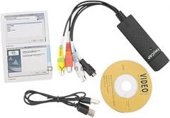 Usab 2.0 Easycap Capture 1 Channel Video Tv DVD VHS Audio Pc Adapter Card Dvr Converter New 2025 for Arrival High Reliable Electronic Component, Precision, Stable Performance