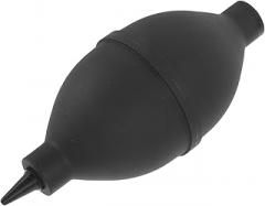 Mikikit Large Compressed Air Blower Pump for Lens and Camera Cleaning Strong Metal Dust Blower with Short Nozzle Black Air for Electronics and Computer Maintenance