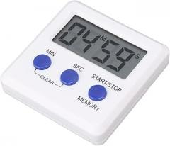 Digital Timer Learning Sports Electronic Timer Simple for Home Kitchen Exercise Baking Playtime Clear Reading Digital Display Also LCD Screen LCD Large Definition Display