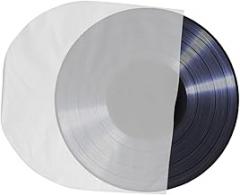 50Pcs CD Protector Sleeves Clear CD Containers for Discs Durable CD Covers for Scratch Protection and Data Safety for CD Storage and Organization