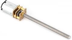 N20 Gear Motor Screw Reduction Reduction Accessory Balls 12 V for Electronic Fans (60RPM)