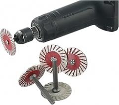 40mm Diamond Cutting Disc 6mm Shank Circular Saw BIade Sanding Disc Grinding Wheel for Wood Metal Stone Granite Marble New 2026 High for Reliable Electronic Component, Precision, Stable Performance