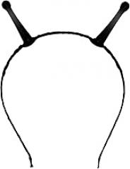 Jugaoge Glowing UFO Headdress with Flashing Antennas – Electronic Women's Halloween Hair Accessories & Cosplay Gear