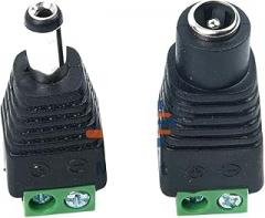 5 Pcs) 2.1x5.5mm 3.5X1.35mm 5.5x2.5mm 12V 24V Male and Female DC Power Plug TV Adaptier C0innector Plug TV Conversion Adaptier New 2026 High for Reliable Electronic Component