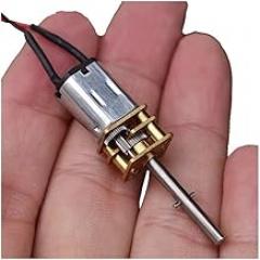 23mm Long Shaft N20 Gear Electronic Starter Full Metal Gearbox Gear DC 5V-6V 740RPM-908RPM Gear Ratio 1:10