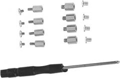Ssd Mounting Screw Assortment Kit Compatible Motherboards Electronics and DIY Stainless Steel Easy Install