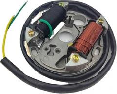 12V Electronic Ignition Set Counterclockwise Rotation Compatible with Sachs 50 Puch ZA50 Z50 Zündapp Belmondo Mopeds