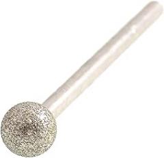 4mm x Grinder Accessories 10mm Round Ball Tip Diamond Mounted Point Cutoff Wheels Buffing Bit