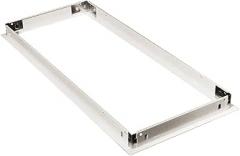 Metalux DF-14W-U 1x4 Dry Wall Frame Kit, Accessory, White