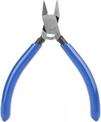 Ejoyous Cable Pliers 4inch, Wire Cutters Snips Chrome Steel Electrical Wire Cutting Nippers Diagonal Pliers, for Electronic Repair Jewelry Processing Model Making Fishing
