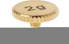 Tebatu Headshell 4g 2g Shell Weight Turntable Metal Electric Instrument Parts for SL1200 for SL1210 for 2 3 5