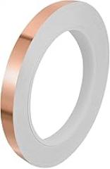 PATIKIL Copper Tape 0.31 Inch x 21 Yards 0.05 Thick Copper Foil Tape Single Sided Conductive Adhesive EMI Shielding for Electronics, Circuits, Grounding