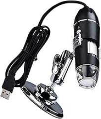 1600X HD USB Digital Microscope for Home Use Portable Electronic Magnifier LED Lights for Students and Hobbyists Compatible and PC