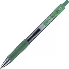 Gel Pen,Retractable/Refillable,Fine Point,Green by Pilot