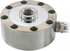 Load Cell Sensor, Spoke Load Cell Alloy Steel Wheel Donut Type Compression Tension1T, 2T, 3T, 5TForce Sensor Weighing Scale for DIY Portable Electronic Kitchen Scale Kit(5T)