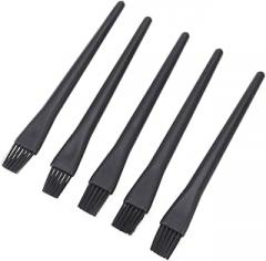 5Pcs Static Cleaning Brush Kit for Electronics Round Handle ESD Keyboard Cleaning Brushes for and Hard to Reach Spaces