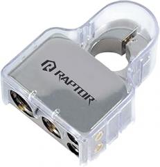 RAPTOR BY METRA ELECTRONICS PRO SERIES NEGATIVE BATTERY TERMINAL WITH DIGITAL METER - RBTDN